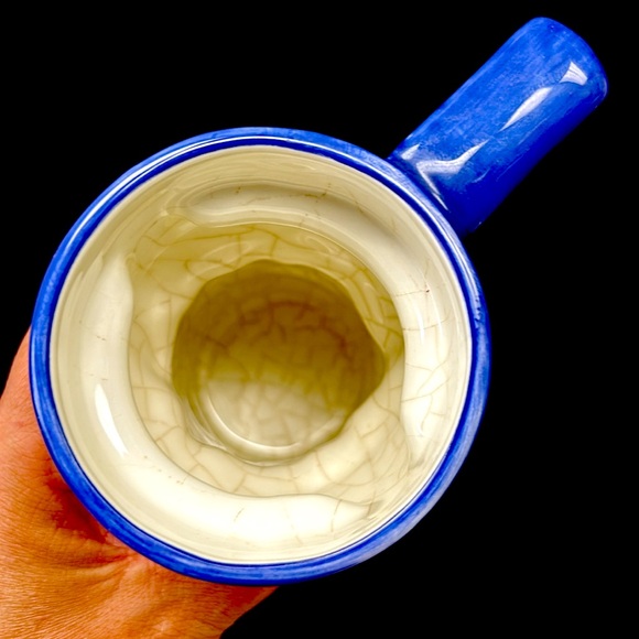 Vintage ceramic  20 ox travel mug by SUSAN PALEY titled “ Madeline “ for Ganz - Picture 6 of 8